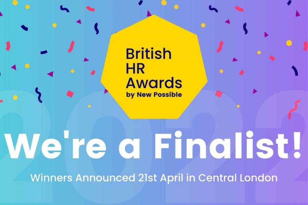 We’re a Finalist in the British HR Awards 2022