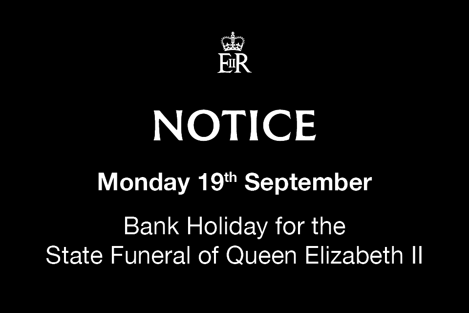 State Funeral Bank Holiday – what are my obligations as an employer and what does this mean for my team?